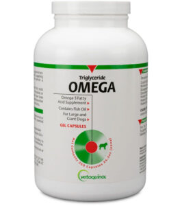 Vetoquinol Triglyceride Omega Large Giant Dogs 250 Capsules 410494