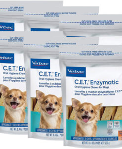 Virbac 6-PACK CET Enzymatic Chews for Extra Small Dogs (180 Chews)