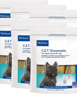 Virbac 6-PACK CET Enzymatic Chews Small Dog (180 Chews)