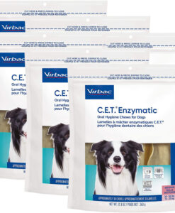 Virbac 6-PACK CET Enzymatic Chews Medium Dog (180 Chews)