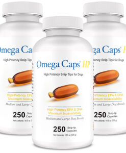 Omega-Caps HP Snip Tips Medium Large Dogs 750 Capsules
