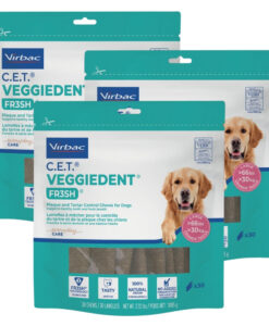 Virbac CET FR3SH Veggiedent - Large (90 Chews)