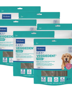 Virbac CET FR3SH Veggiedent - Large (180 Chews)