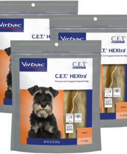 Virbac 3-PACK CET Hextra Small Dog (90 Chews)
