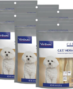 Virbac 6-PACK CET HEXtra Chews - Extra Small (180 chews)