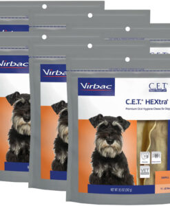 Virbac 6-PACK CET Hextra Small Dog (180 Chews)