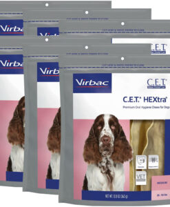 Virbac 6-PACK CET HEXtra Chews - Medium (180 chews)