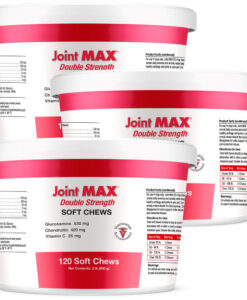 Joint MAX Double Strength Dog Soft Chews 360 Count 3-Pack