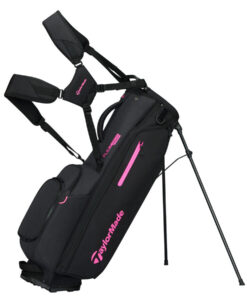 TaylorMade FlexTech Stand Bag Black/Neon Pink M2333501