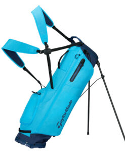 TaylorMade FlexTech SuperLite Stand Bag Cyan/Navy M2342501