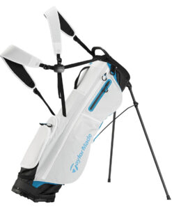 TaylorMade FlexTech SuperLite Stand Bag White/Blue N2667801