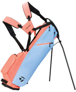 TaylorMade FlexTech Carry Stand Bag Light Blue/Coral N3833201